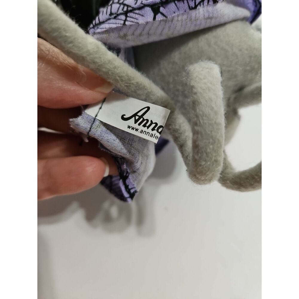 RARE 2019 Annalee Hocus Pocus Witch Mouse Doll Purple Grey 6" Halloween - Picture 7 of 8